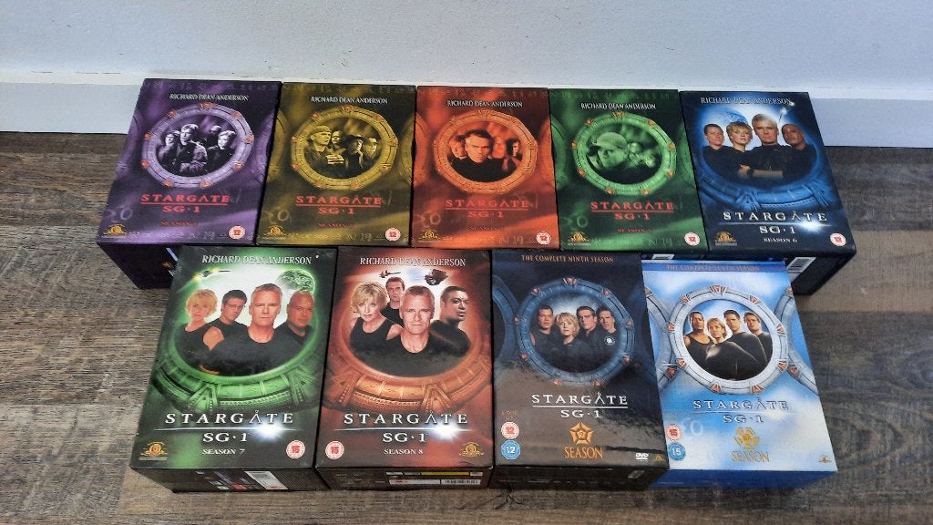 Stargate SG-1 Seizoen 2 t/m 10 TV Serie DVD Boxsets, Vanaf 12 jaar, Ophalen of Verzenden, Gebruikt, Science Fiction en Fantasy