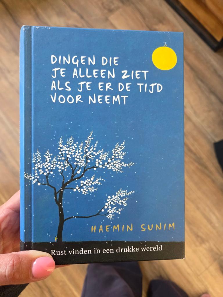 Dingen die je alleen ziet als je er de tijd voor neemt, Haemin Sunim, Ophalen of Verzenden, Zo goed als nieuw, Meditatie of Yoga