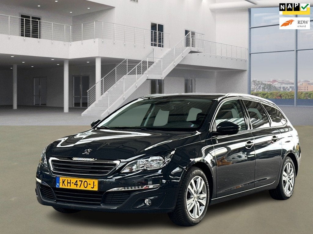 Peugeot 308 SW 1.2 PureTech Blue Lease Executive, Auto's, Peugeot, Voorwielaandrijving, Gebruikt, Euro 6, 1199 cc