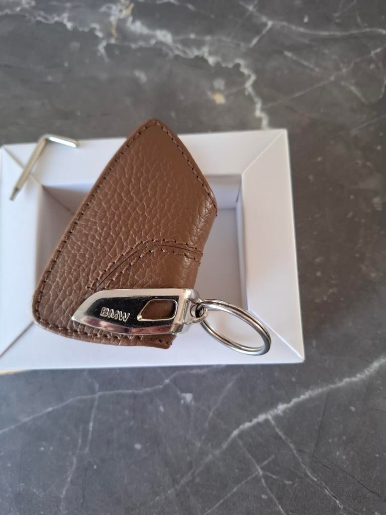 Originele BMW sleuteletui leer bruin, Ophalen of Verzenden, Nieuw