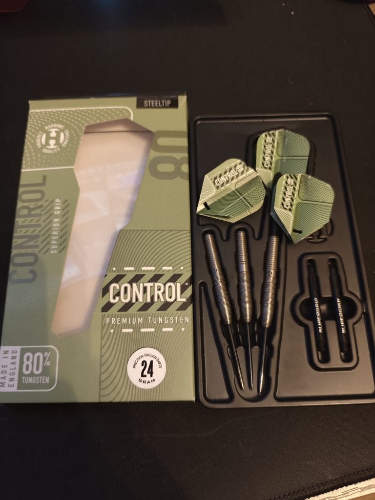 Harrows Control Tapered 24g, Ophalen of Verzenden, Zo goed als nieuw, Pijlen