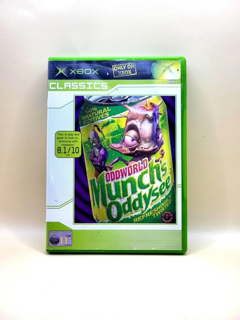 Oddworld Munch's Oddysee (Classics) - Xbox Original, Spelcomputers en Games, Games | Xbox Original, Zo goed als nieuw, Avontuur en Actie