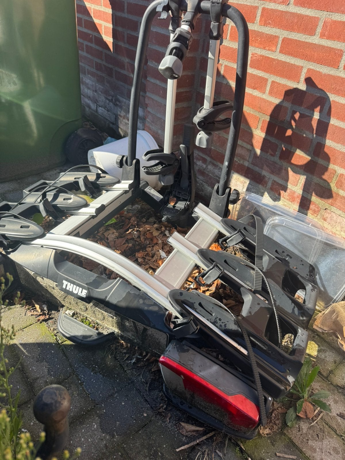 Thule voor 3 fietsen, Ophalen, Zo goed als nieuw, Trekhaakdrager