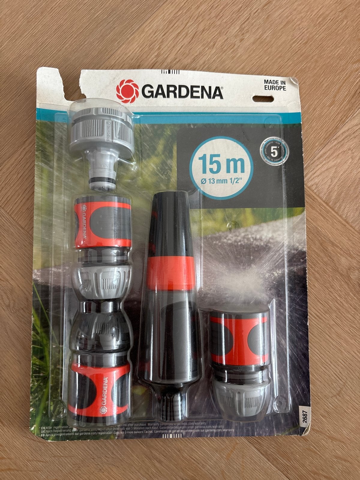 Gardena Classic Slangenset 15m - Nieuw in verpakking, Tuin en Terras, Ophalen of Verzenden, Nieuw, Tuinslang