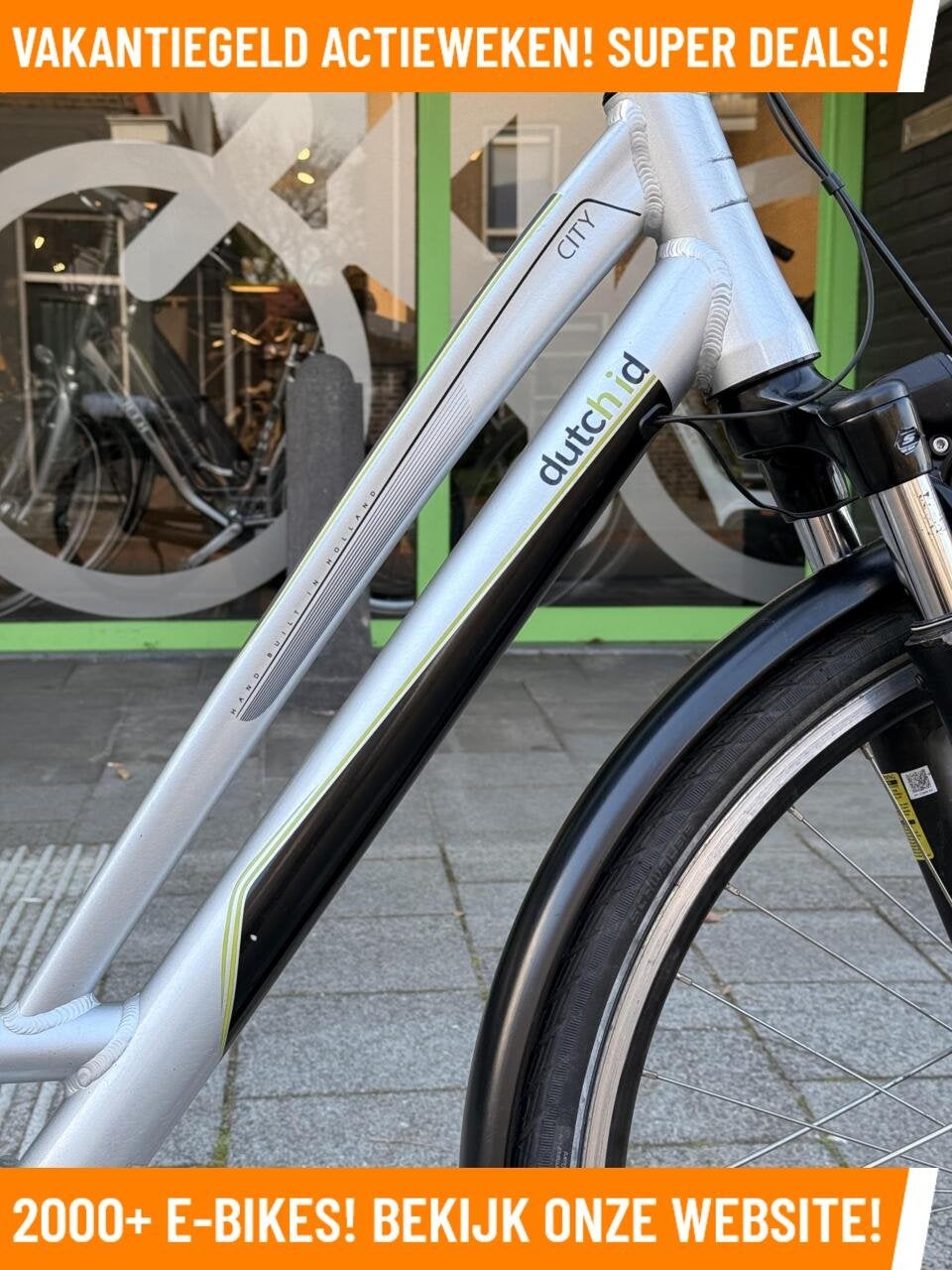 Dutch ID City Elektrische fiets met midden motor ebike!, 47 tot 51 cm, Overige merken
