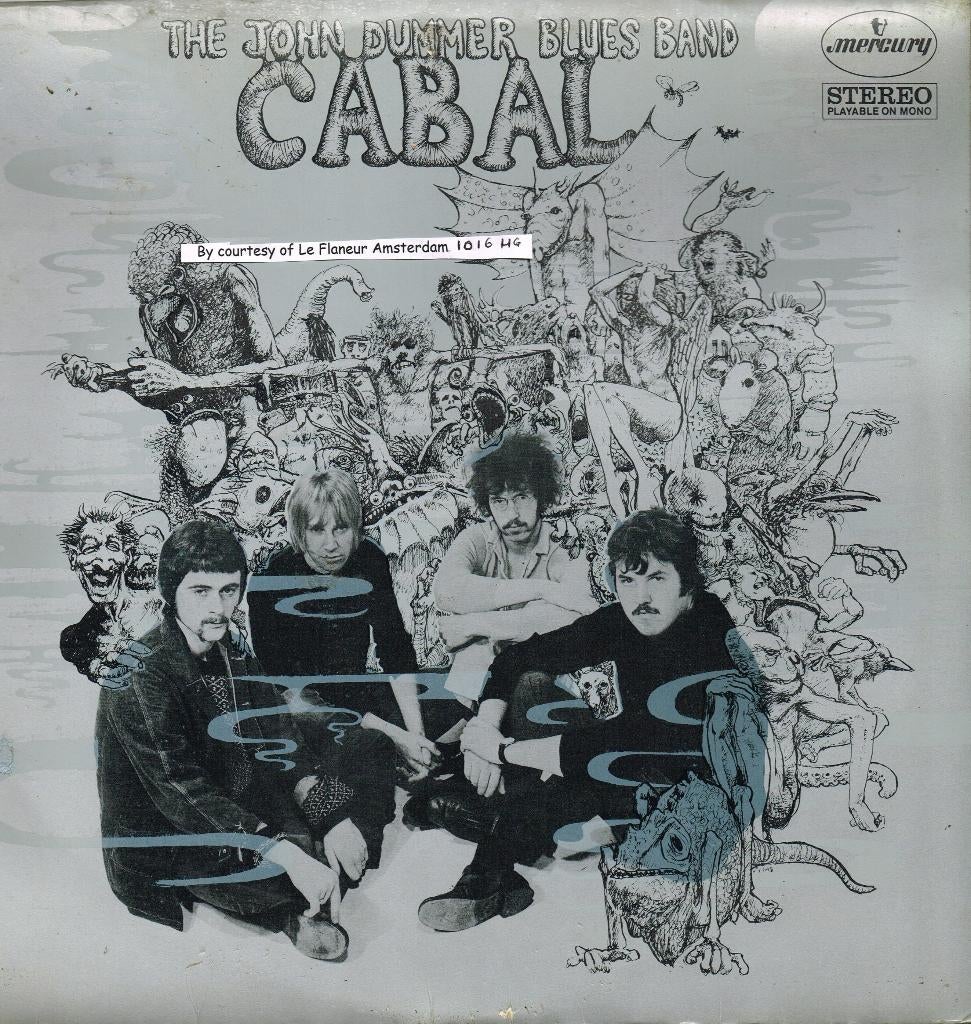 John Dummer Blues Band:"Cabal" op UK Mercury 20136 uit 1969, Ophalen of Verzenden, Gebruikt, 12 inch, Blues