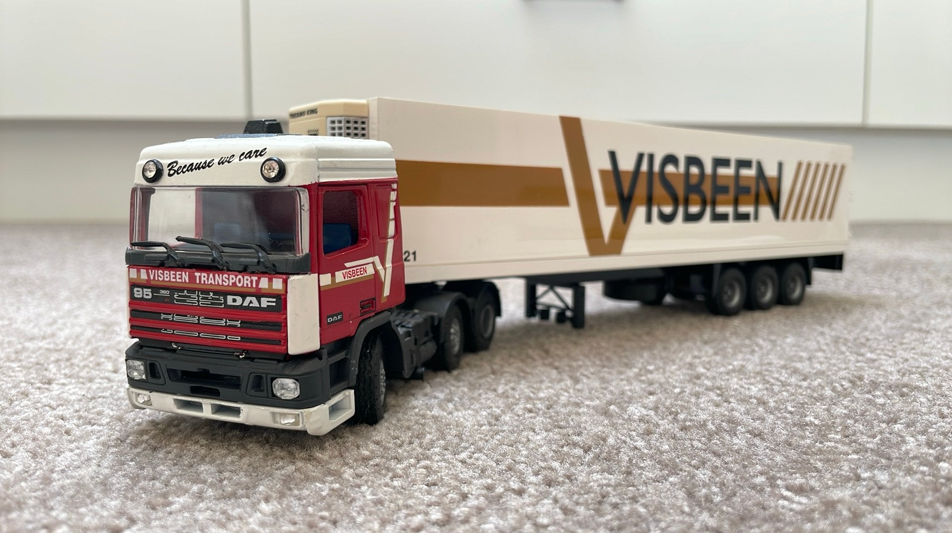Tekno DAF 95 ATI 360 - Visbeen Transport (zie advertenties), Ophalen of Verzenden, Gebruikt, Bus of Vrachtwagen, Tekno