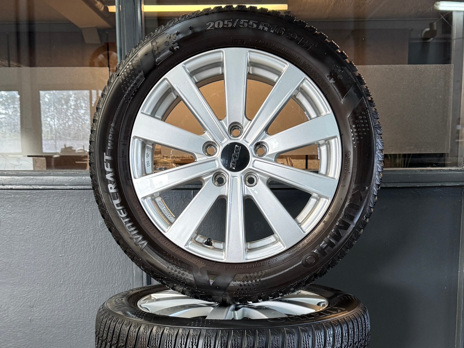 Volkswagen Golf Audi A3 SEAT Leon 16inch velgen winterbanden, Ophalen, Gebruikt, 16 inch, Banden en Velgen