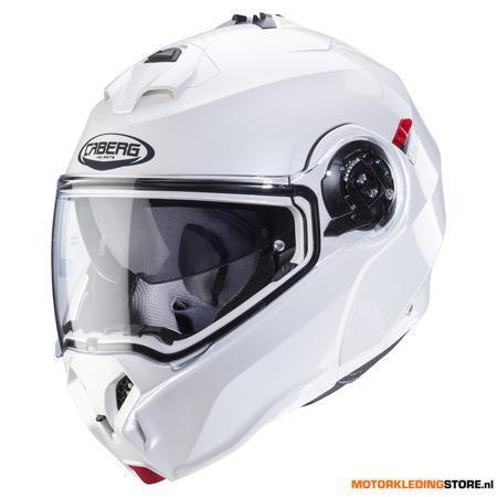 Caberg Duke EVO Systeemhelm, Wit, Ophalen of Verzenden, Nieuw met kaartje