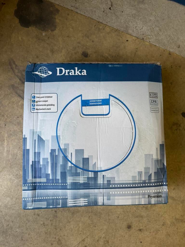 Draka kavel YMVK 3x2,5 mm -100 meter-ongebruikt, Ophalen of Verzenden, Zo goed als nieuw, Douche