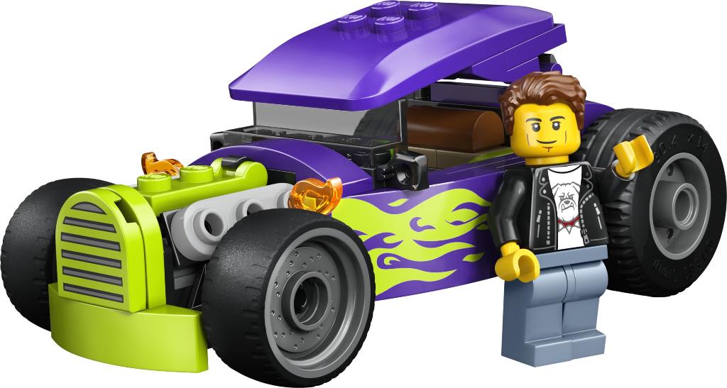 LEGO City 60485 Hot Rod 81 delig, Ophalen of Verzenden, Nieuw, Complete set, Lego