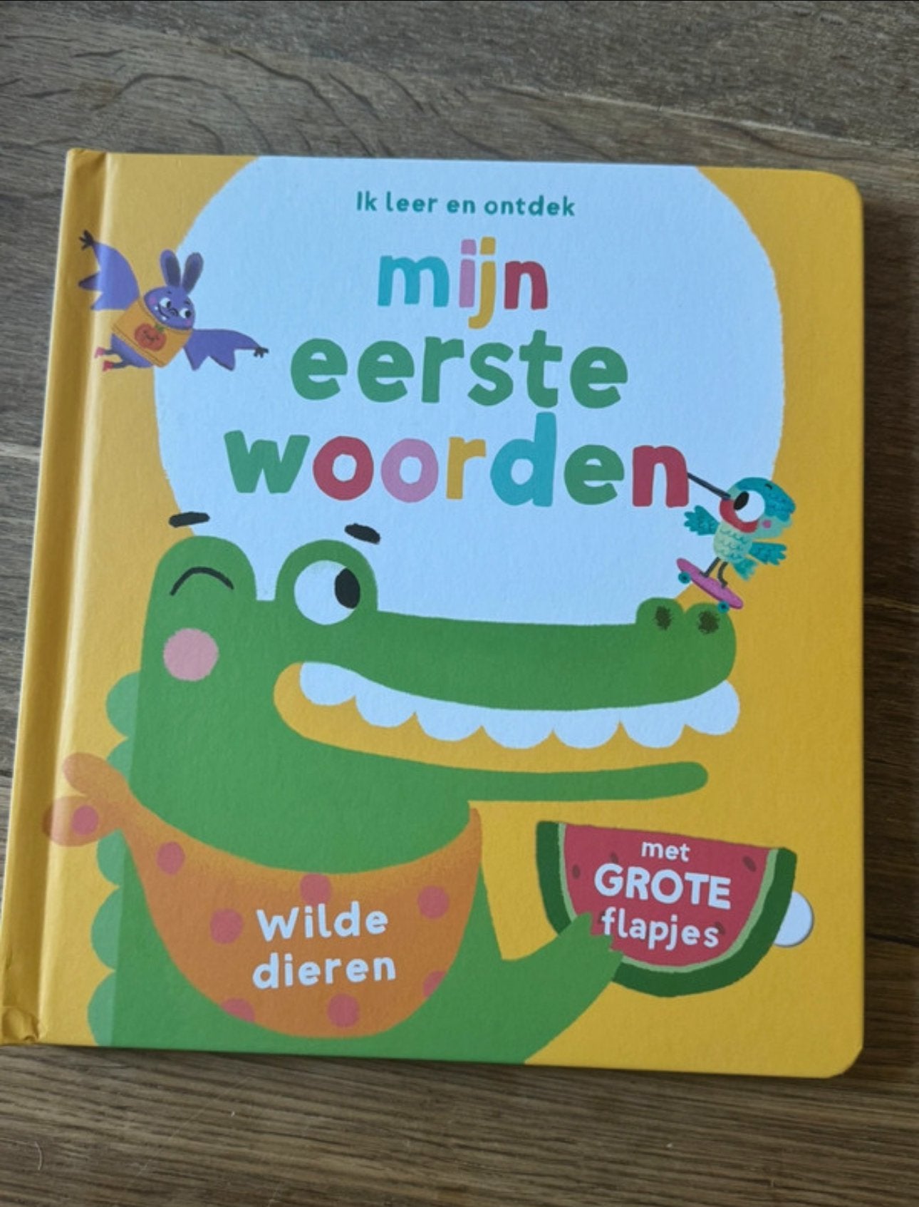 Mijn eerste woorden - educatieve kinderboek, Verzenden, Nieuw, Uitklap-, Voel- of Ontdekboek, 1 tot 2 jaar