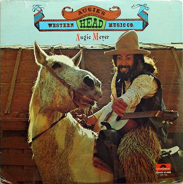 LP Augie Meyer - Augie's Western Head Music Co. (zijn 1e LP), Ophalen, Gebruikt, 12 inch