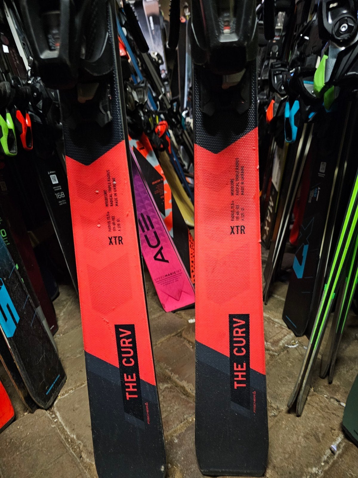 175 fischer the curve xtr als nieuw, Sport en Fitness, Skiën en Langlaufen, 160 tot 180 cm, Fischer, Ophalen of Verzenden, Zo goed als nieuw