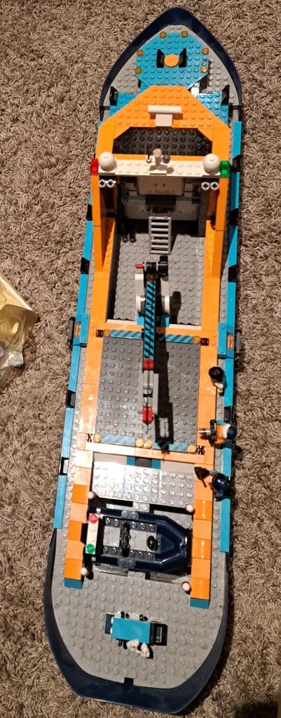 Lego city boot, Ophalen of Verzenden, Gebruikt, Complete set, Lego
