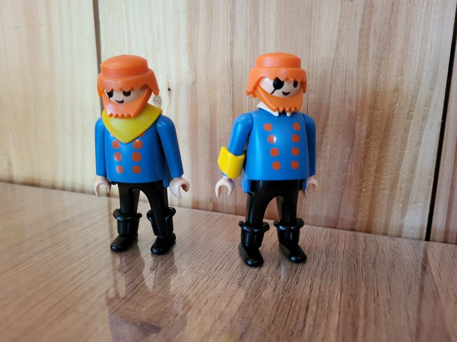 2x Playmobil Piraten uit 1986 - Vintage Speelgoed, Ophalen of Verzenden, Gebruikt