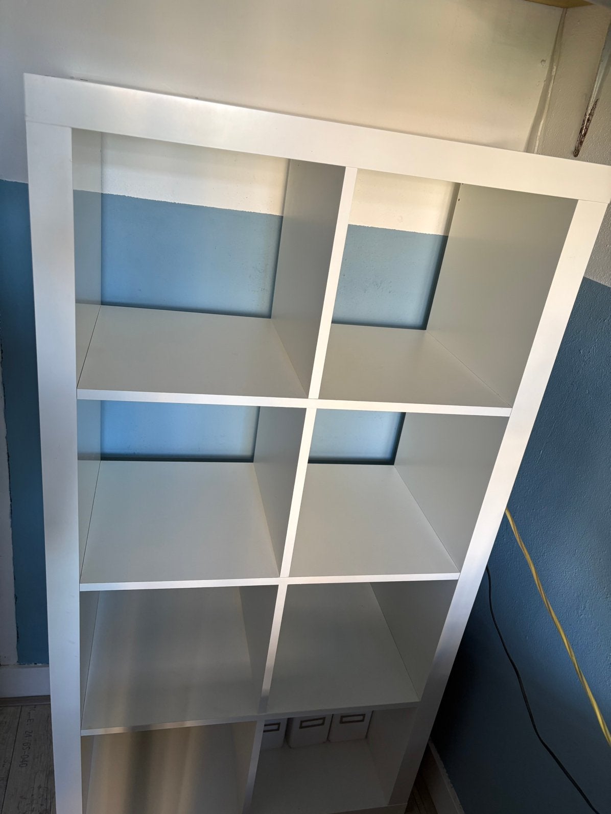 Ikea Kallax kast 8 vakken, Ophalen, 50 tot 100 cm, Zo goed als nieuw, Minder dan 100 cm