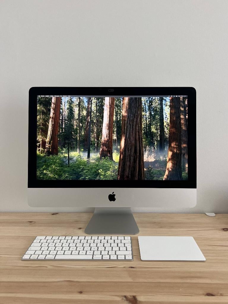 iMac 21,5” 4K i7 16GB – incl. accessoires, Computers en Software, Apple Desktops, Zo goed als nieuw, iMac, 3 tot 4 Ghz, 16 GB