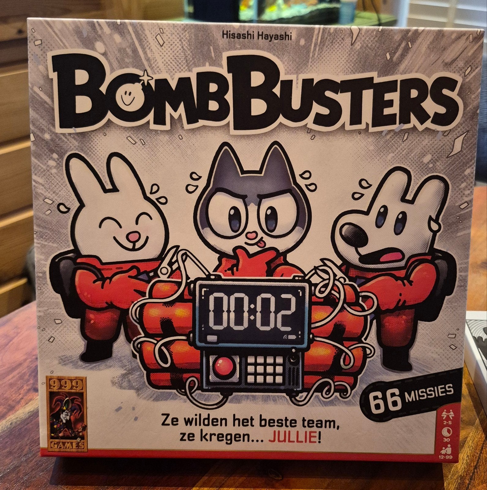 Bombbusters Spel, Ophalen, Zo goed als nieuw