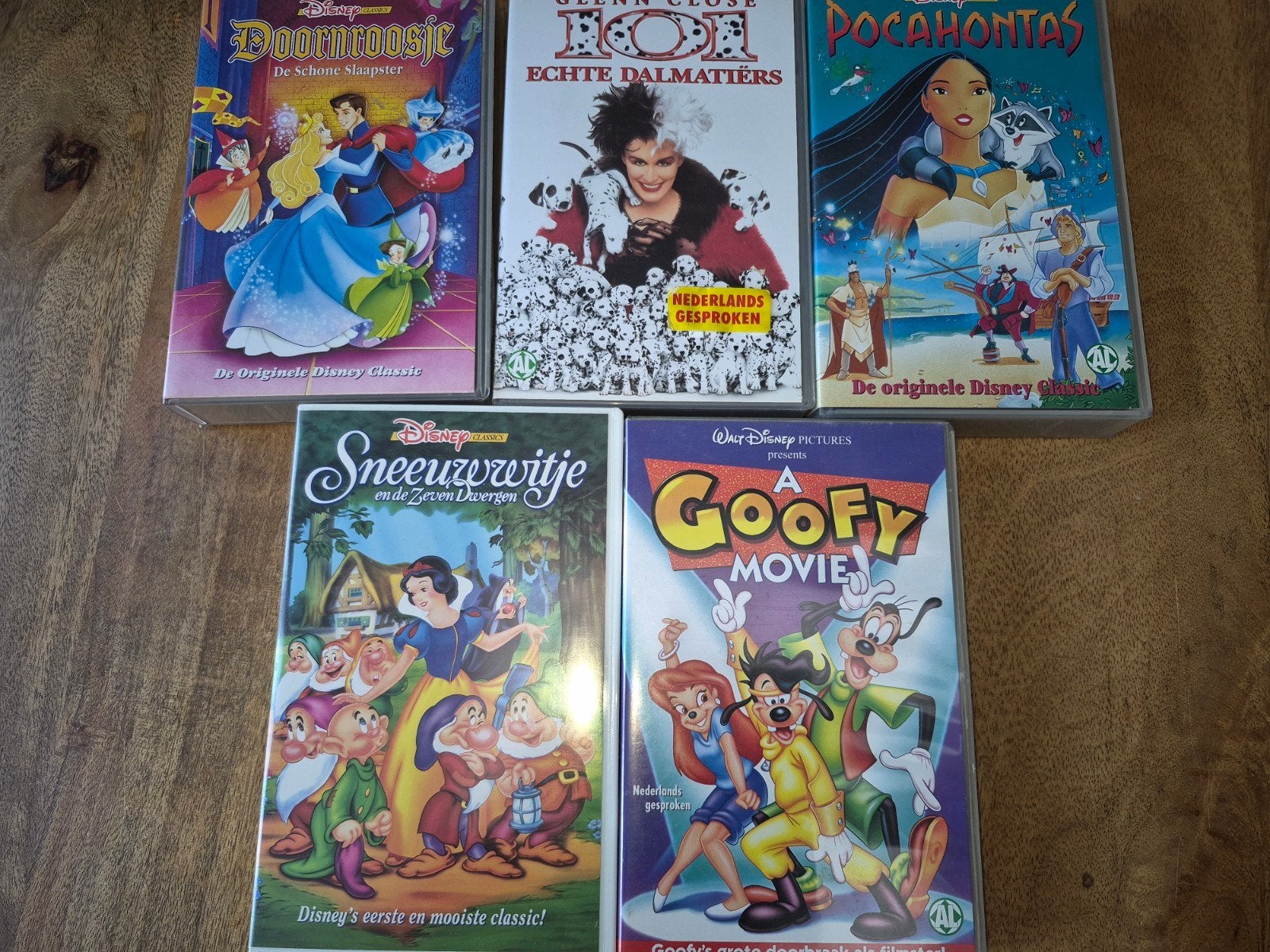 Originele Disney VHS Videobanden - Klassieke Collectie, Cd's en Dvd's, Gebruikt, Alle leeftijden, Kinderfilm, VHS