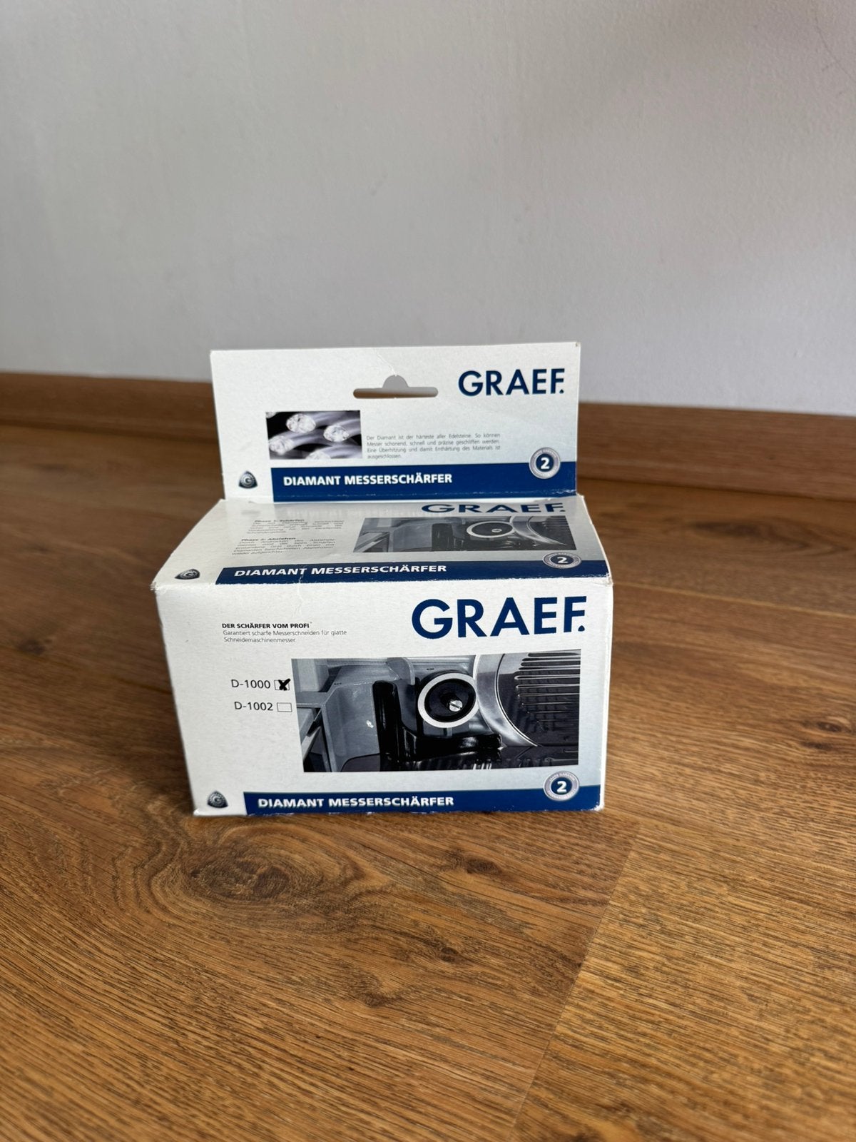 Graef 2 Snijapperaat Mes Aanscherper, Snijmachine, Ophalen of Verzenden, Nieuw, Overige merken