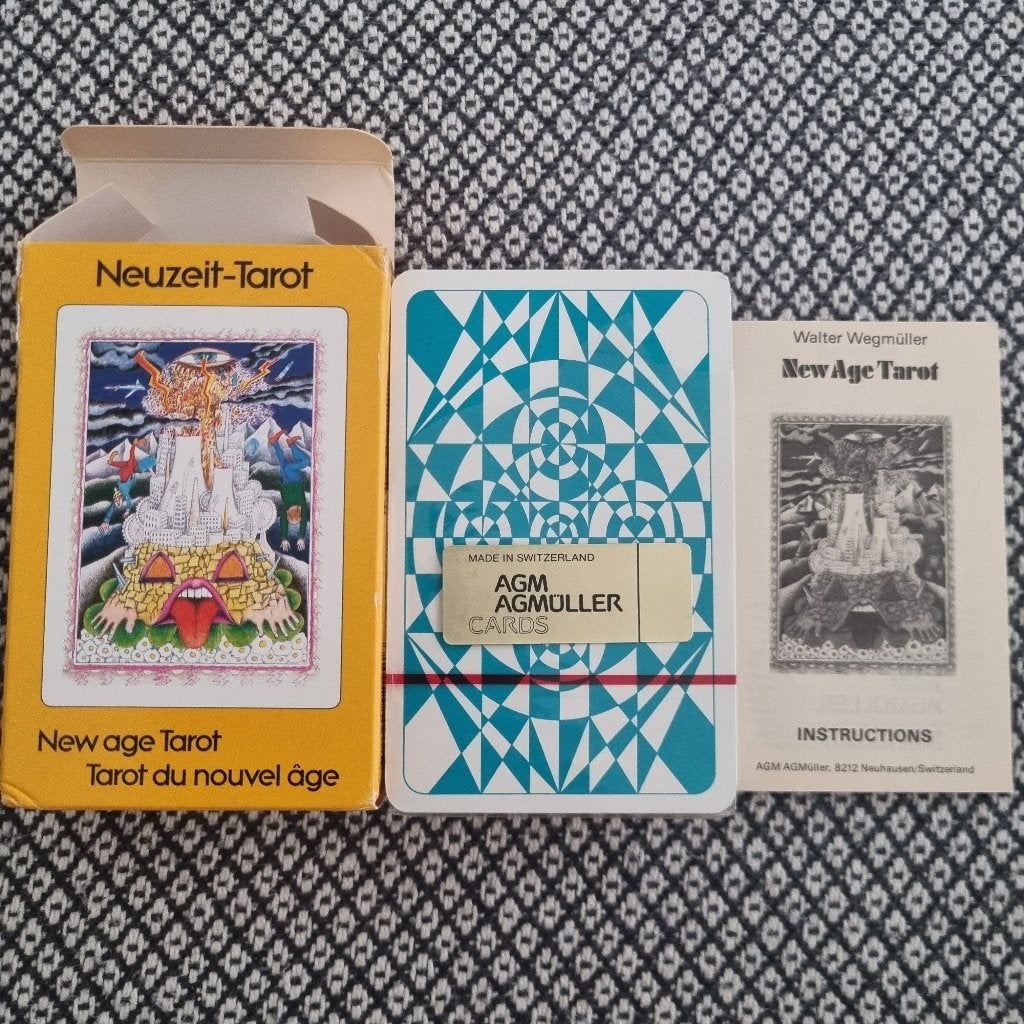 New age Tarot Walter Wegmuller, Boeken, Achtergrond en Informatie, Tarot of Kaarten leggen, Nieuw, Ophalen of Verzenden
