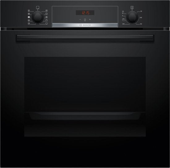 Bosch inbouwoven HQA534BB3 - Serie 4 - Zwart, BSH Huishoudapparaten, 60 cm of meer, Nieuw, Informatie@bshg.com