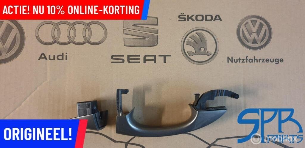 GOLF 7 LA7N GREEP + KAP Portiergreep RECHTSVOOR RECHTSACHTER, Auto-onderdelen, Volkswagen, Nieuw, Ophalen of Verzenden, Volkswagen