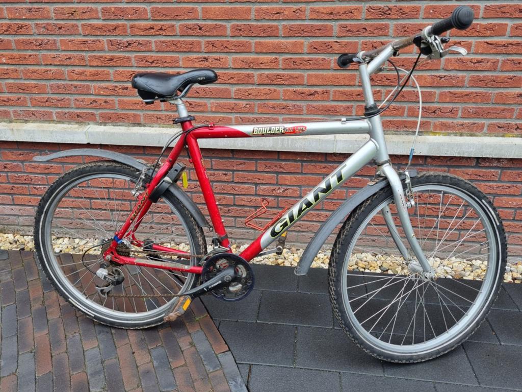 Giant mountainbike 3x7 versnellingen, Ophalen, Gebruikt