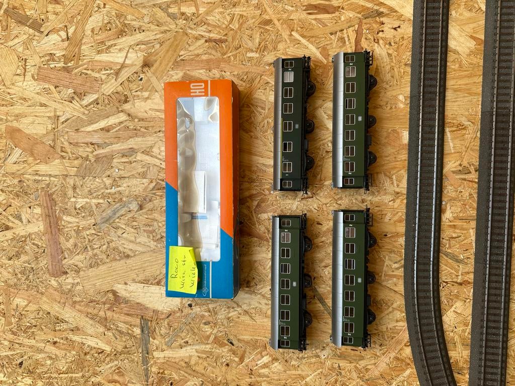 Roco rijtuigen H0, Gebruikt, Gelijkstroom, Wagon, Ophalen of Verzenden