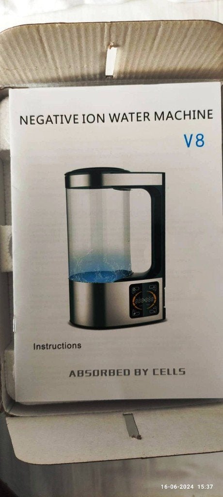 Negatieve Ion Water Maker 2l, Ophalen of Verzenden, Zo goed als nieuw, Overige typen