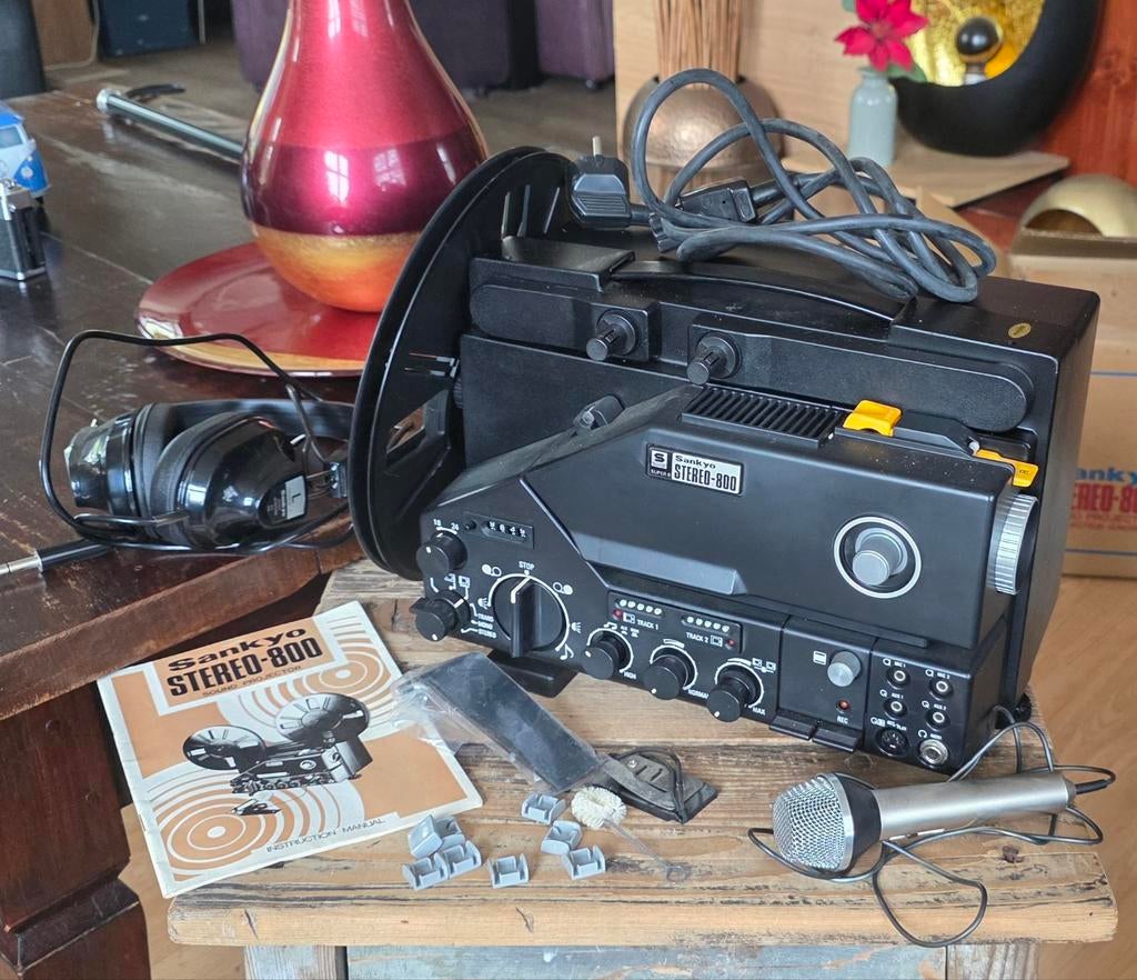 Sankyo STEREO-800, SOUND PROJECTOR, PROJECTEUR SONORE, Ophalen of Verzenden