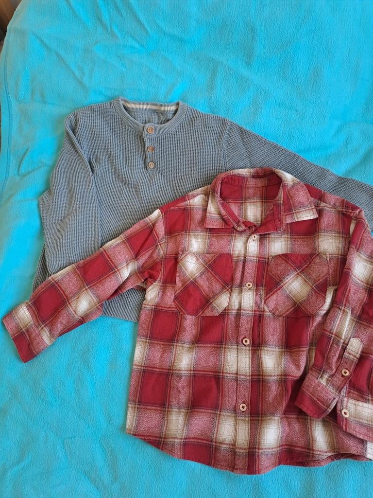 Jongens trui en overhemd van zara merk maat 116., Ophalen of Verzenden, Zo goed als nieuw, Jongen, Schoenen