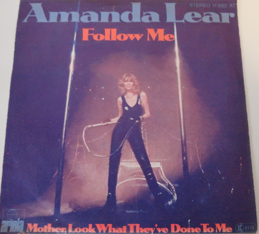 Amanda Lear > Follow me, Cd's en Dvd's, Vinyl Singles, Gebruikt, 7 inch, Single, Ophalen of Verzenden