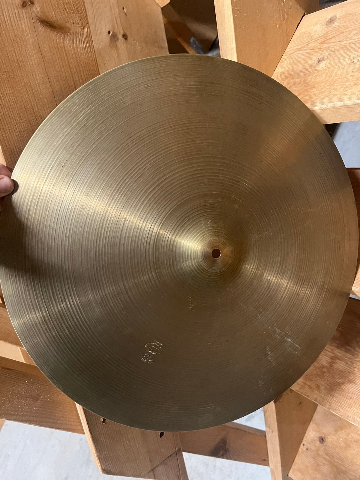 20 inch Zildjian Avedis Ping Ride Cimbaal, Ophalen of Verzenden, Gebruikt, Overige merken