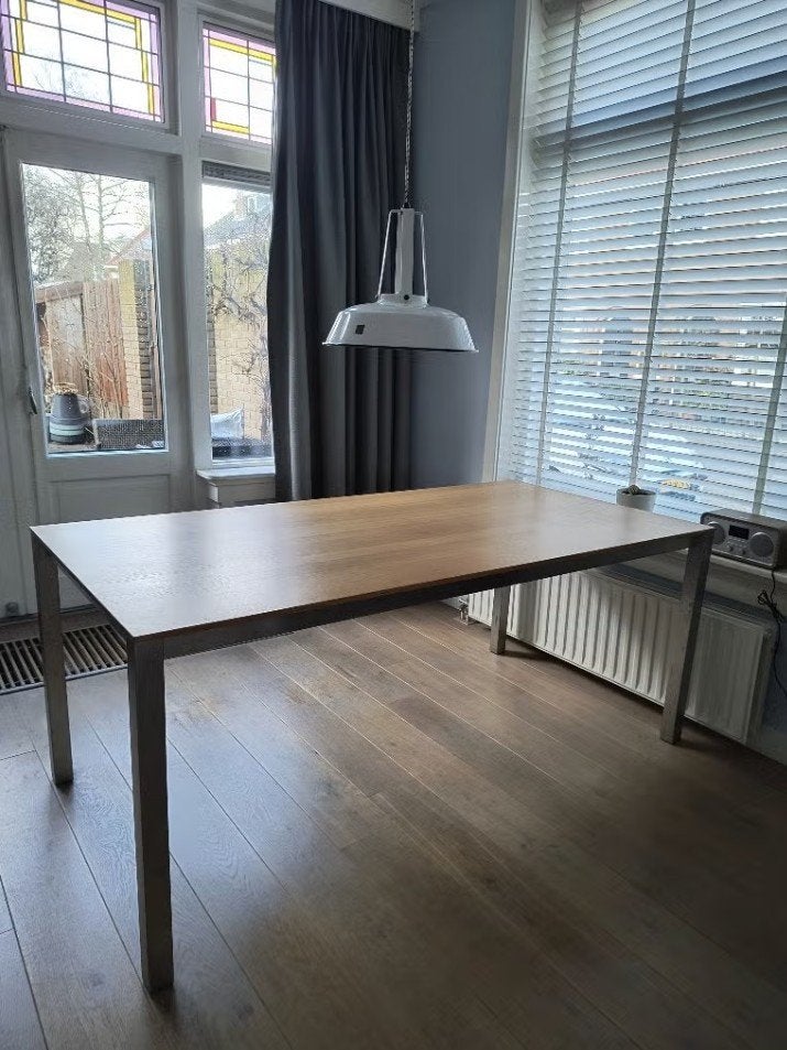 Arco eettafel (Dutch design), Ophalen, 50 tot 100 cm, Zo goed als nieuw, Scandinavisch, dutch design, modern, strak