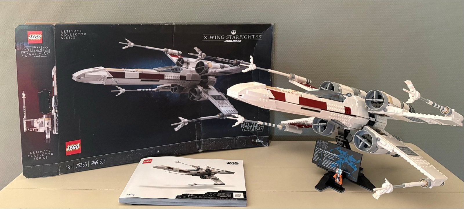 LEGO Star Wars X-Wing Starfighter UCS 75355, Ophalen of Verzenden, Zo goed als nieuw