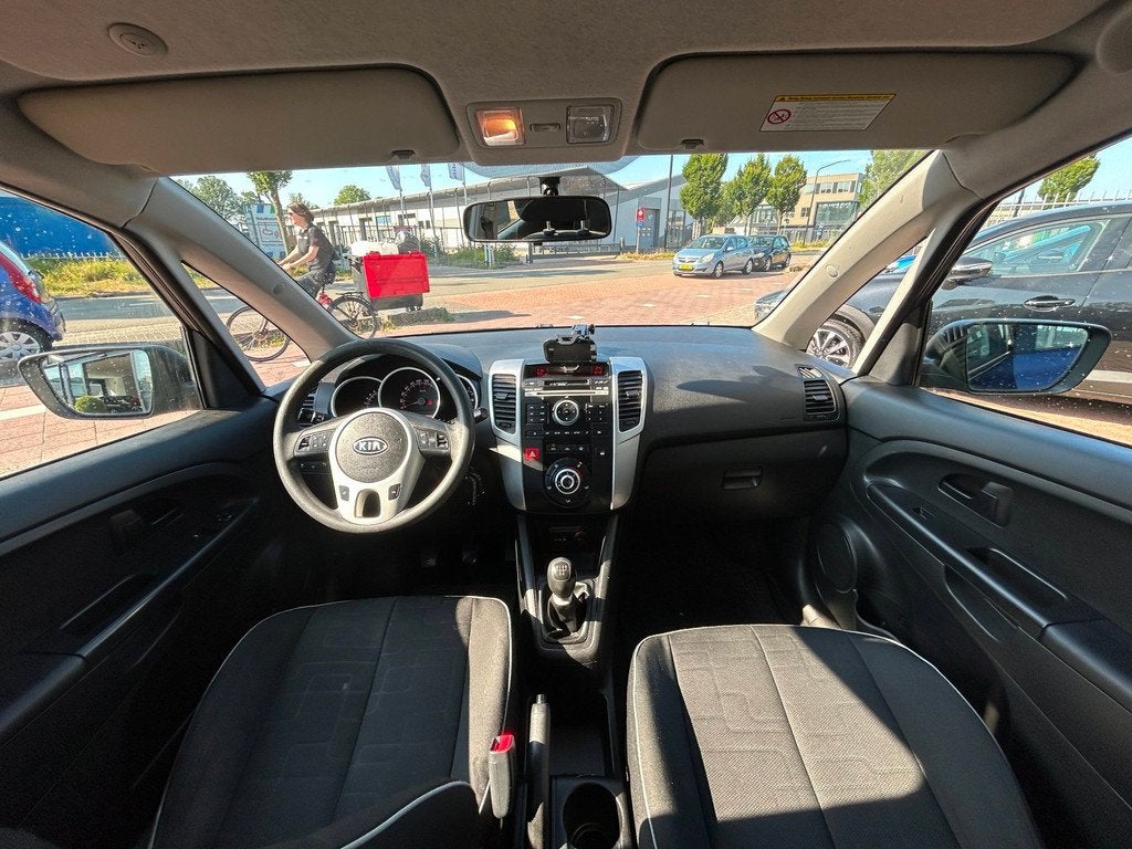 Kia Venga 1.4 CVVT X-tra Airco|Elektrische pak|Trekhaak!, Auto's, Kia, Voorwielaandrijving, Euro 5, Stof, Gebruikt
