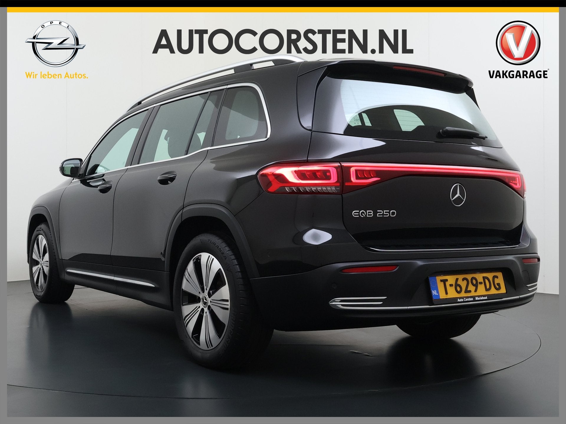 Mercedes-Benz EQB 250 69kWh SOH 97% Camera Apple Carplay And, Auto's, Gebruikt, 190 pk, Zwart, Origineel Nederlands