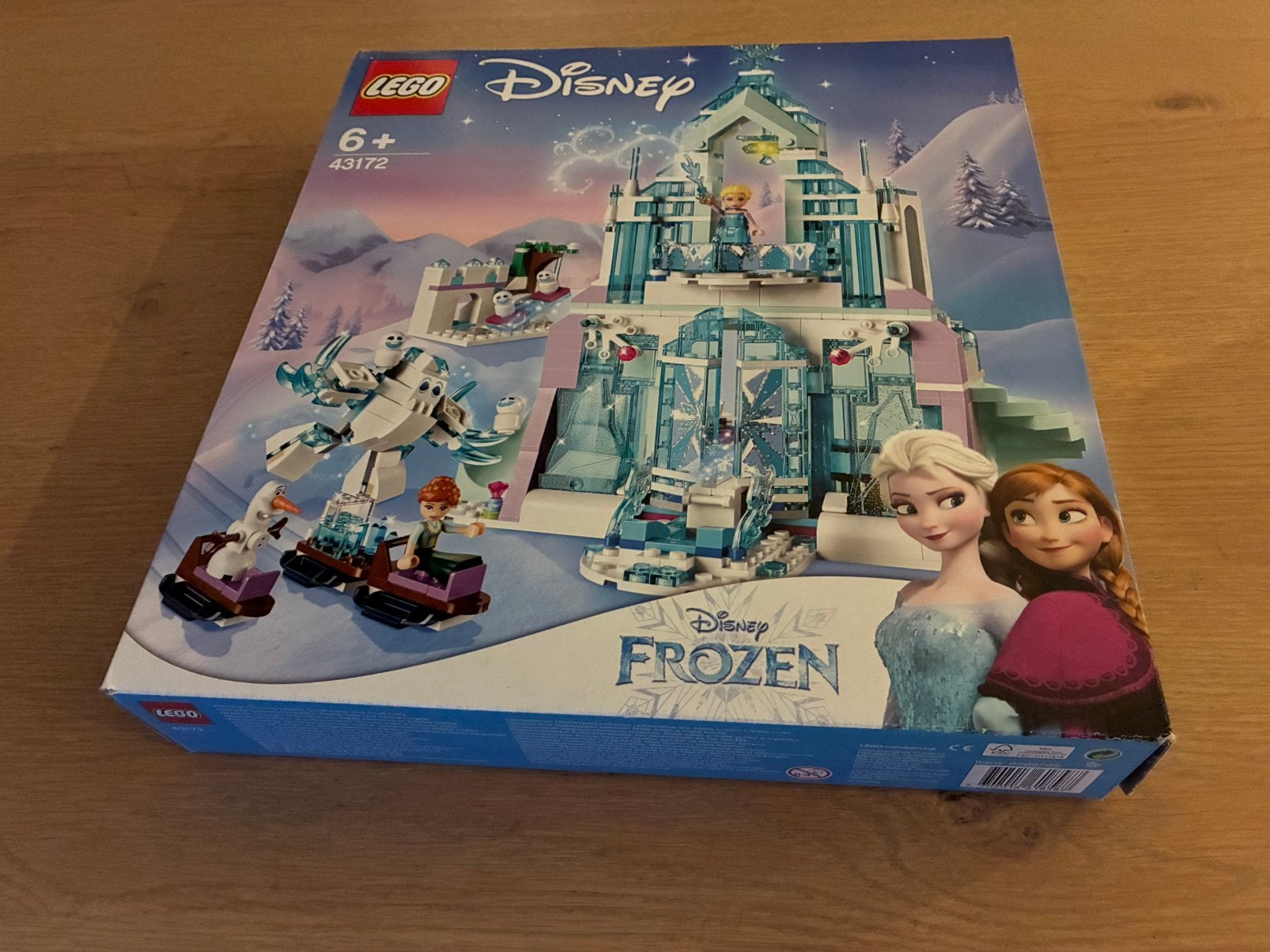 LEGO disney Frozen 43172 Elsa’s ijspaleis, Kinderen en Baby's, Ophalen of Verzenden, Zo goed als nieuw