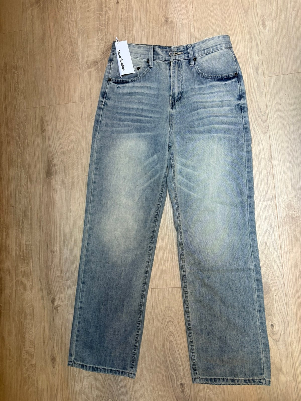 Lichtblauwe acne studio jeans, Ophalen of Verzenden, Nieuw, Blauw, W33 - W34 (confectie 48/50)