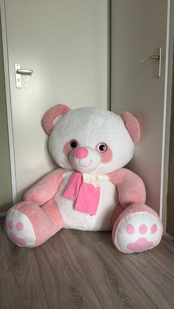 Mega Teddybeer, Beer, Ophalen of Verzenden, Zo goed als nieuw, Middelgroot (20 tot 80 cm)