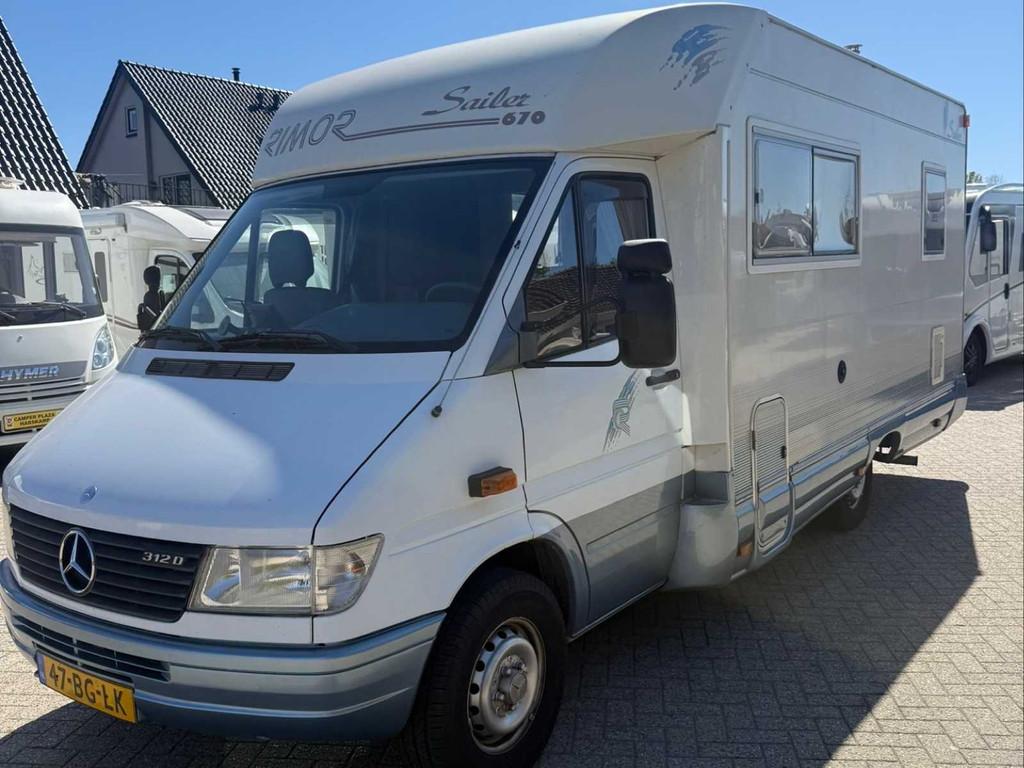 2000 Mercedes-Benz Sprinter TN 312 DD Camper, Mercedes-Benz, Bedrijf, Handgeschakeld, Diesel