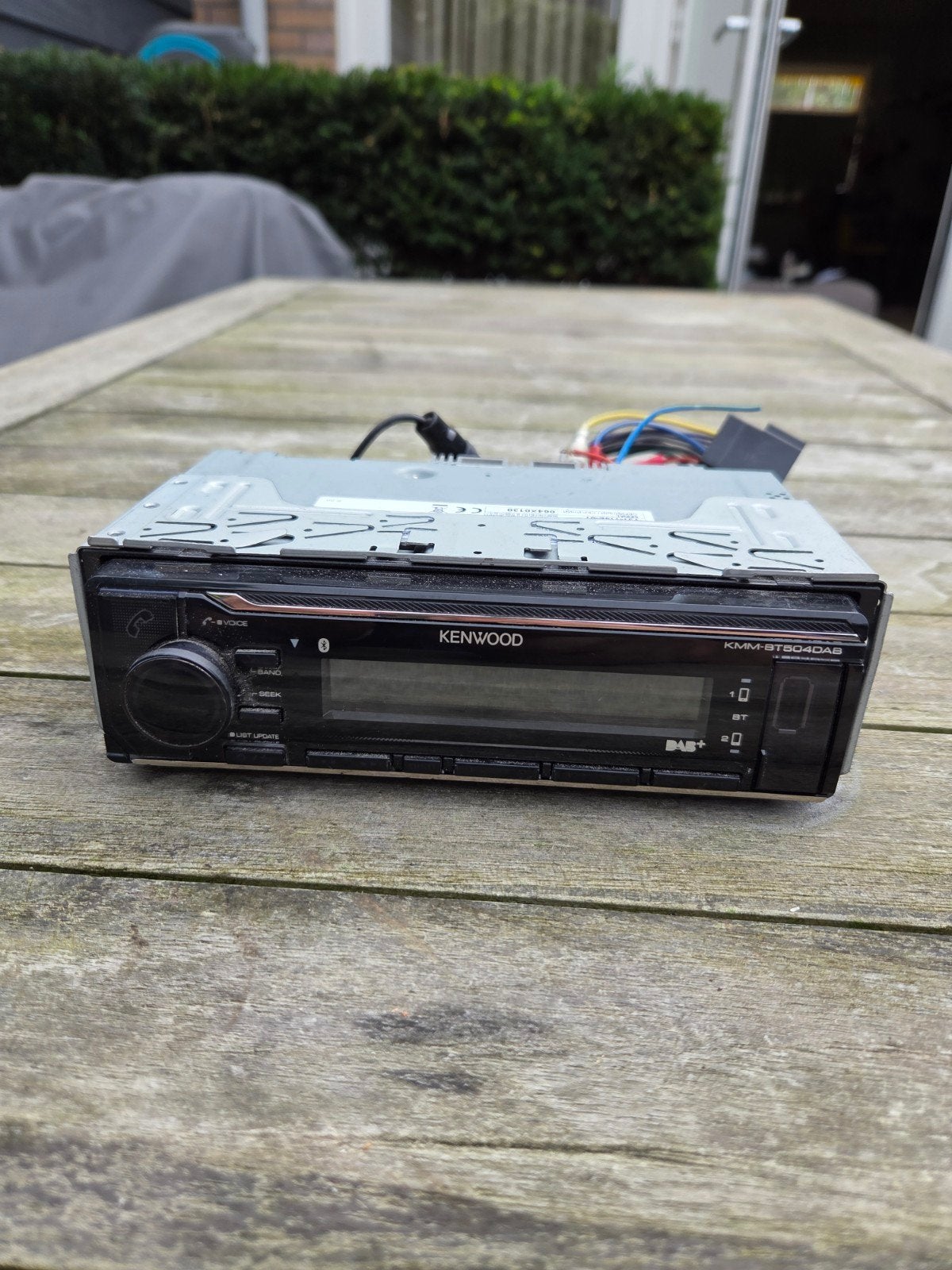 Kenwood KMM-BT504DAB Autoradio met Bluetooth en DAB+, Ophalen, Gebruikt