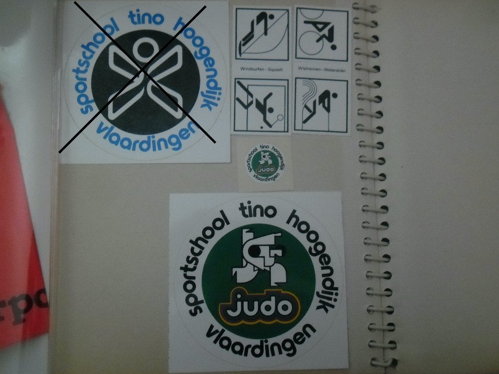 Vintage stickers: Sport, Auto, Reclame (Marlboro, Piedro), Ophalen of Verzenden, Nieuw, Merk