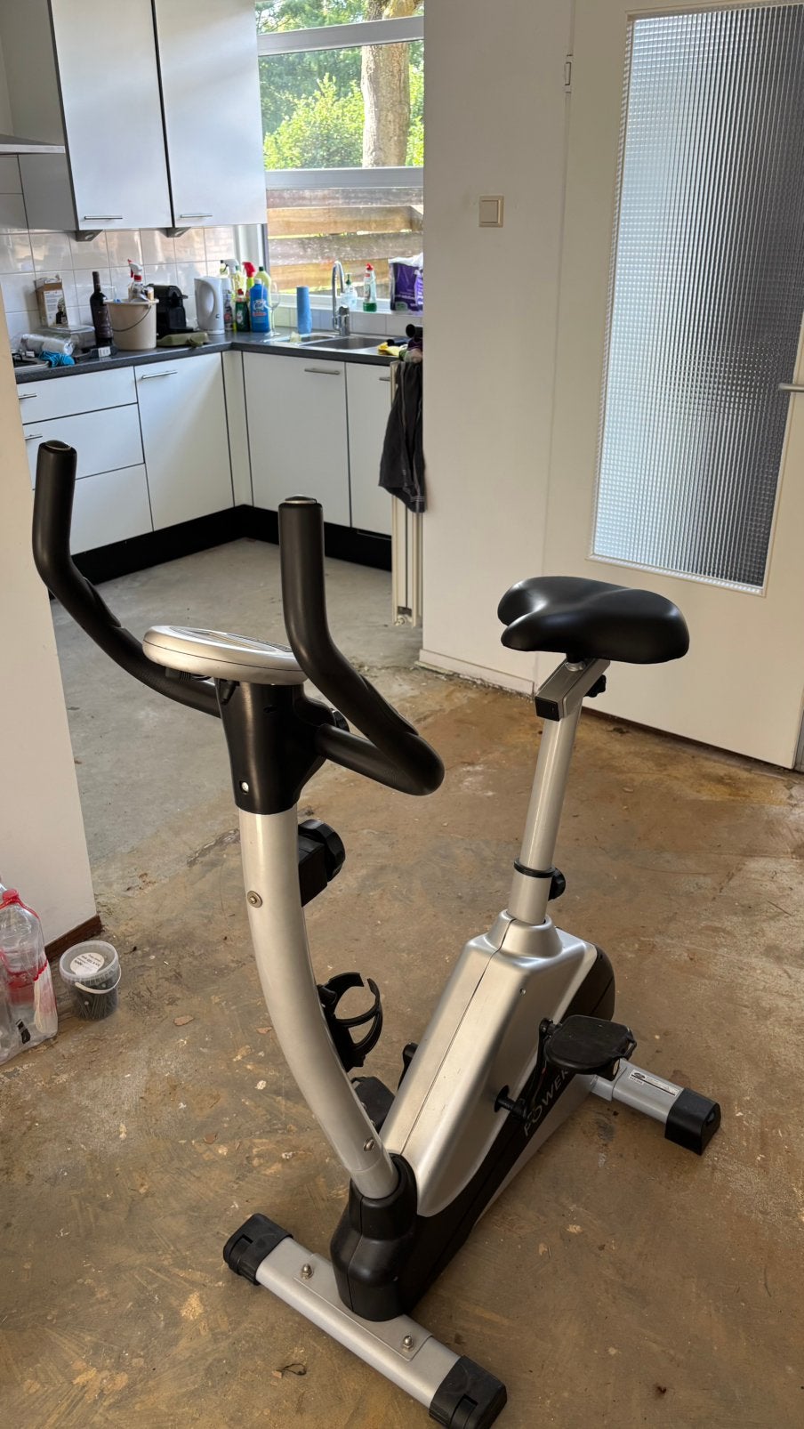 Powerpeak fitnessfiets, Sport en Fitness, Ophalen, Zo goed als nieuw, Overige materialen, Overige typen