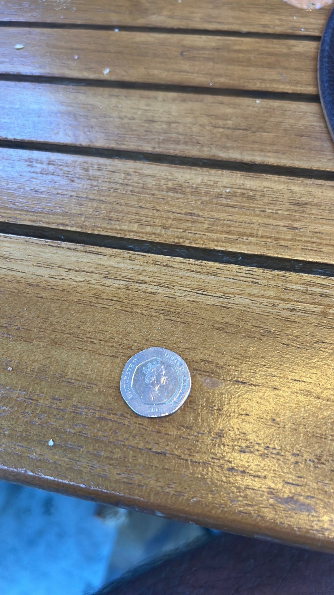 Twenty pence Gibraltar, Postzegels en Munten, Munten | Europa | Niet-Euromunten, Verzenden, Overige landen, Losse munt