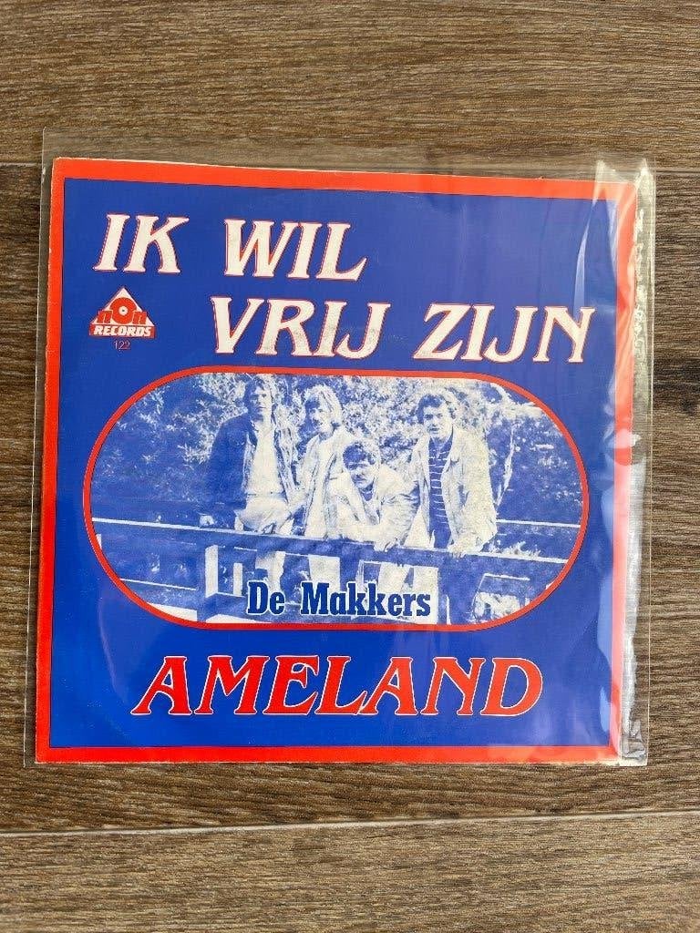 De Makkers - Ik Wil Vrij Zijn / Ameland (7 inch single), Cd's en Dvd's, Verzenden, 7 inch, Zo goed als nieuw, EP