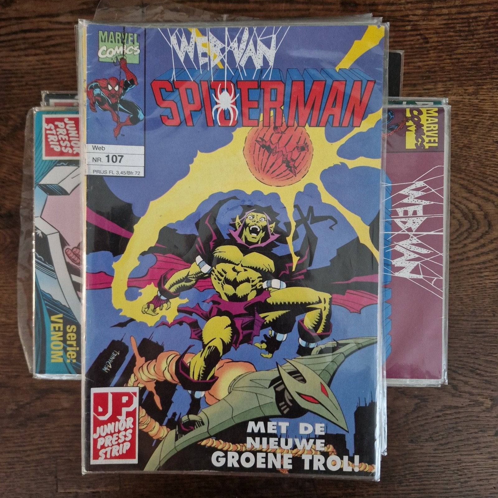 Marvel Spiderman Junior Press Strip - 70 x, Gelezen, Amerika, Stan Lee, Ophalen of Verzenden