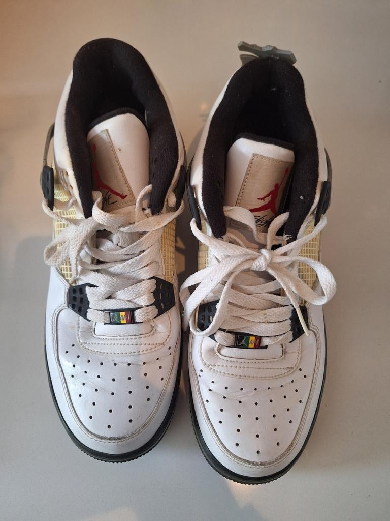 Nike Air Jordan Flight Sneakers - maat 44, Wit, Ophalen of Verzenden, Gedragen, Nike Air Jordan